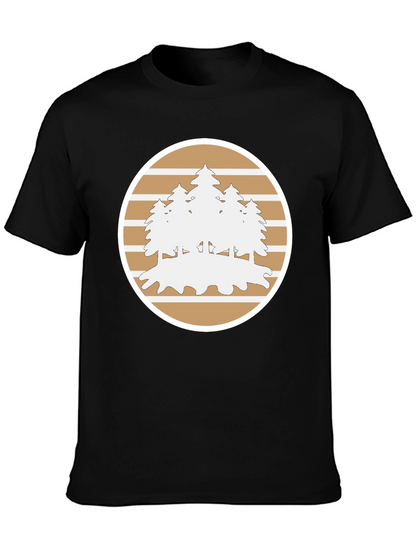 Nature Scene Graphic Tee - Comfort Fit
