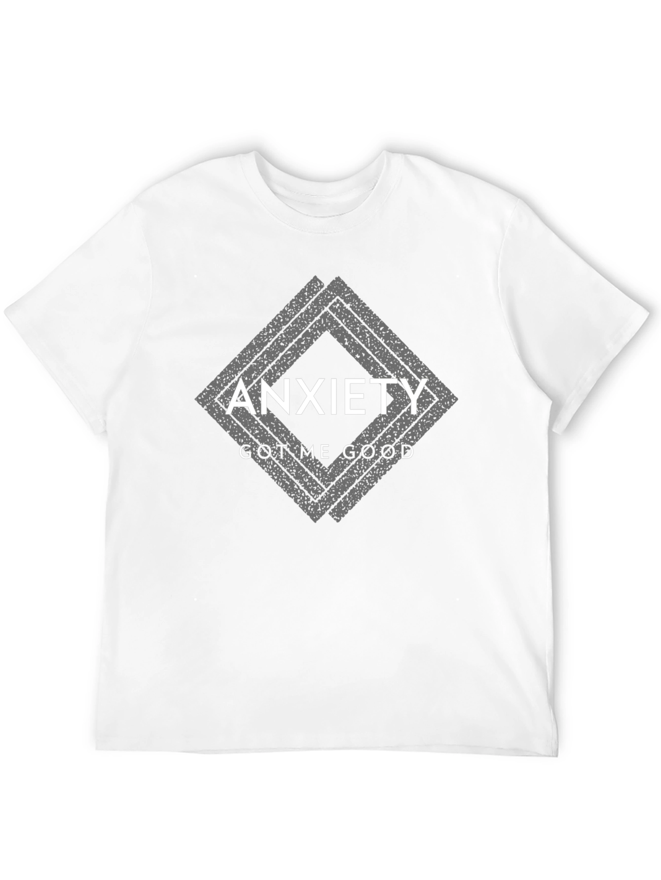Anxiety Got Me Good Black Graphic T-Shirt