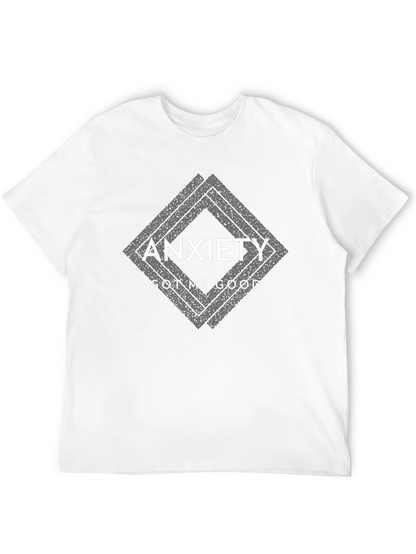 Anxiety Got Me Good Black Graphic T-Shirt