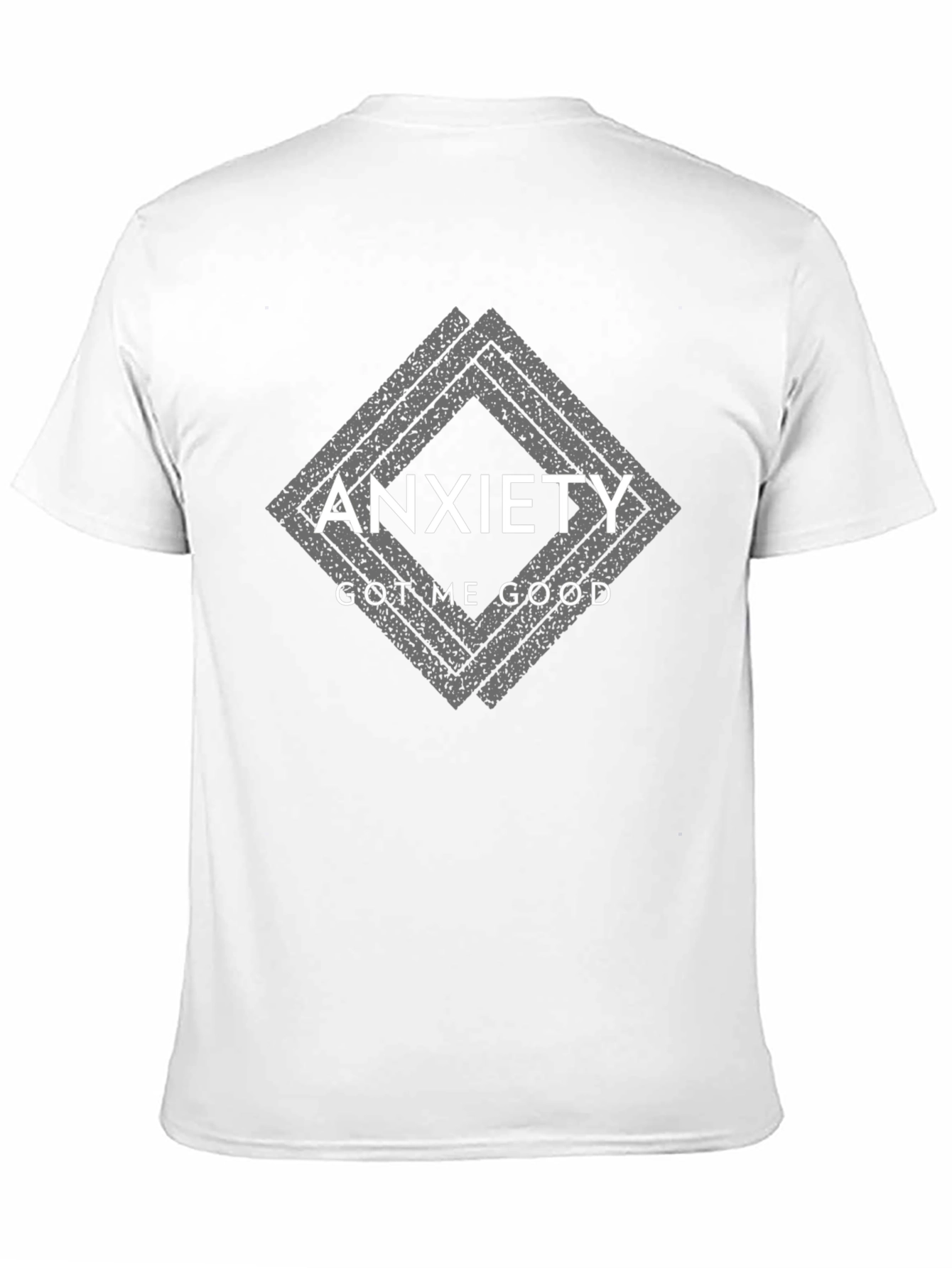 Anxiety Got Me Good Black Graphic T-Shirt