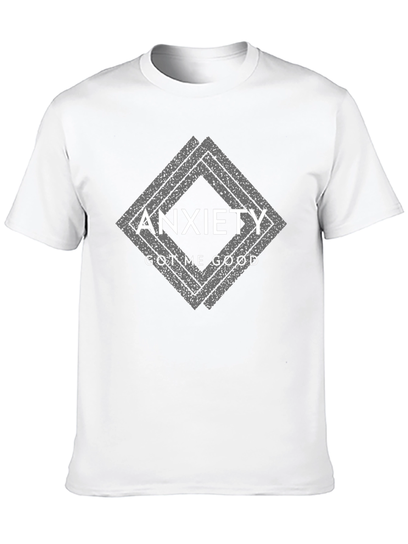 Anxiety Got Me Good Black Graphic T-Shirt