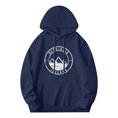Premium Graphic Hoodie - Reykjavik Iceland