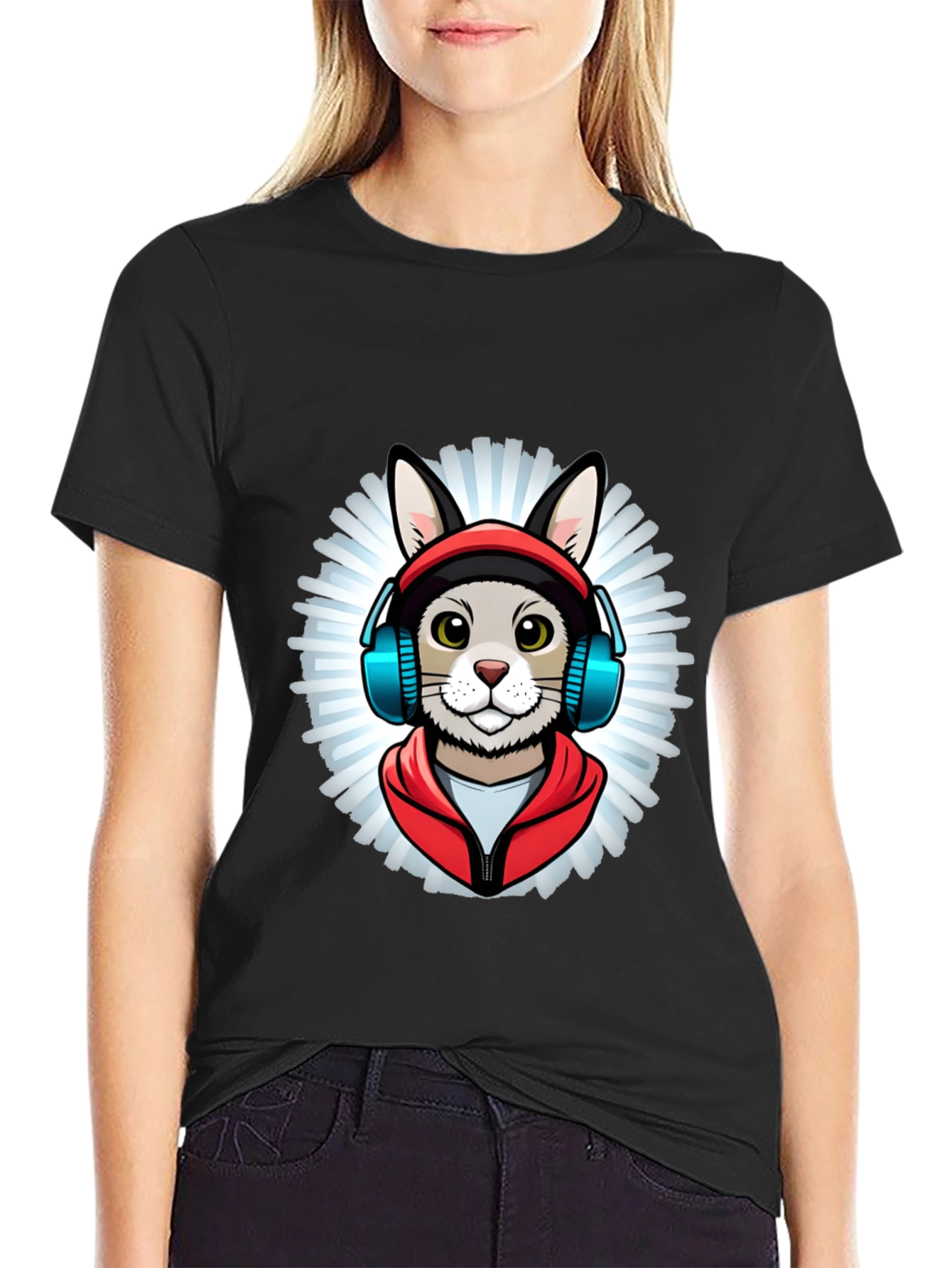 Cool Cat DJ T-Shirt