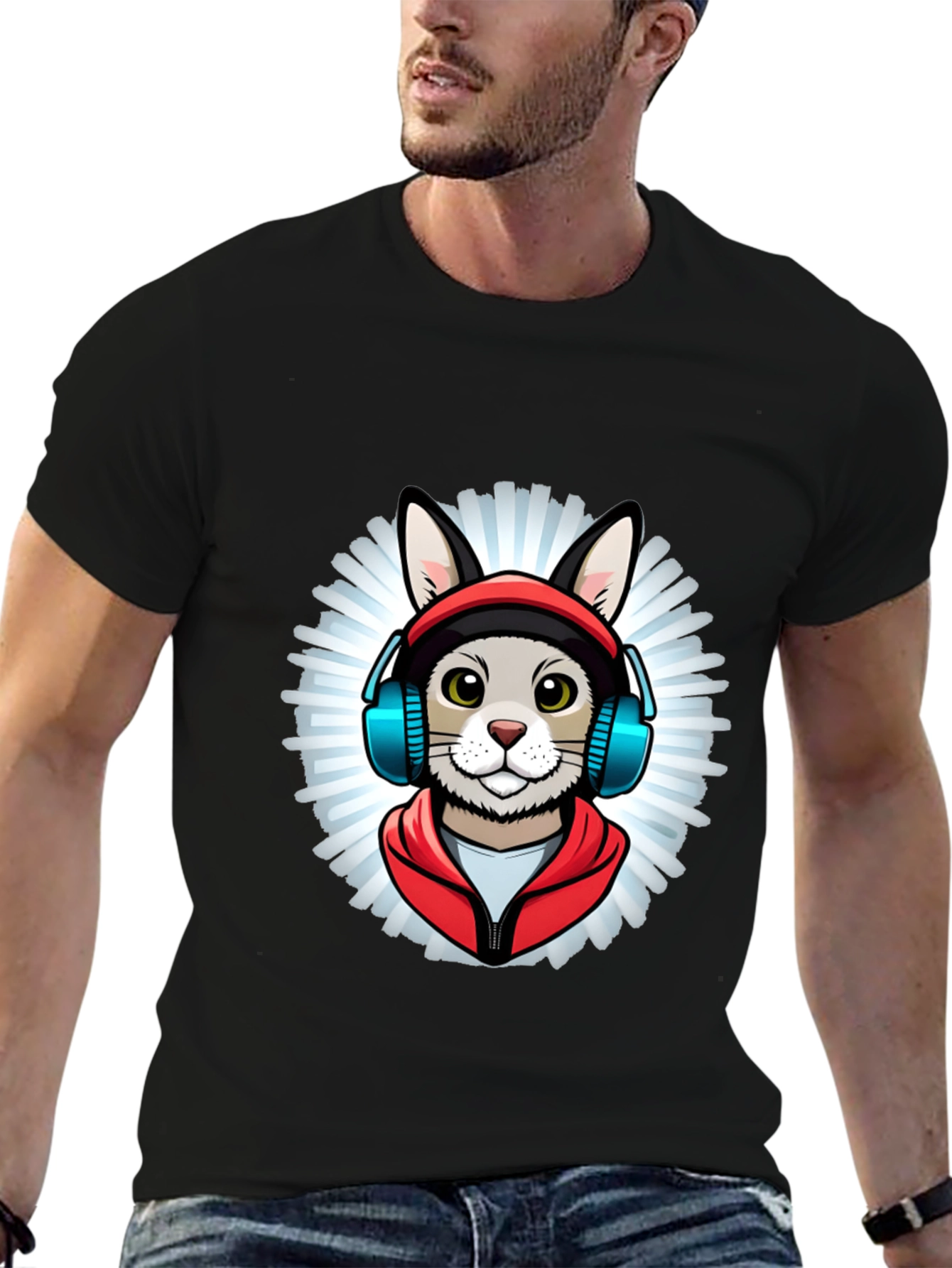 Cool Cat DJ T-Shirt