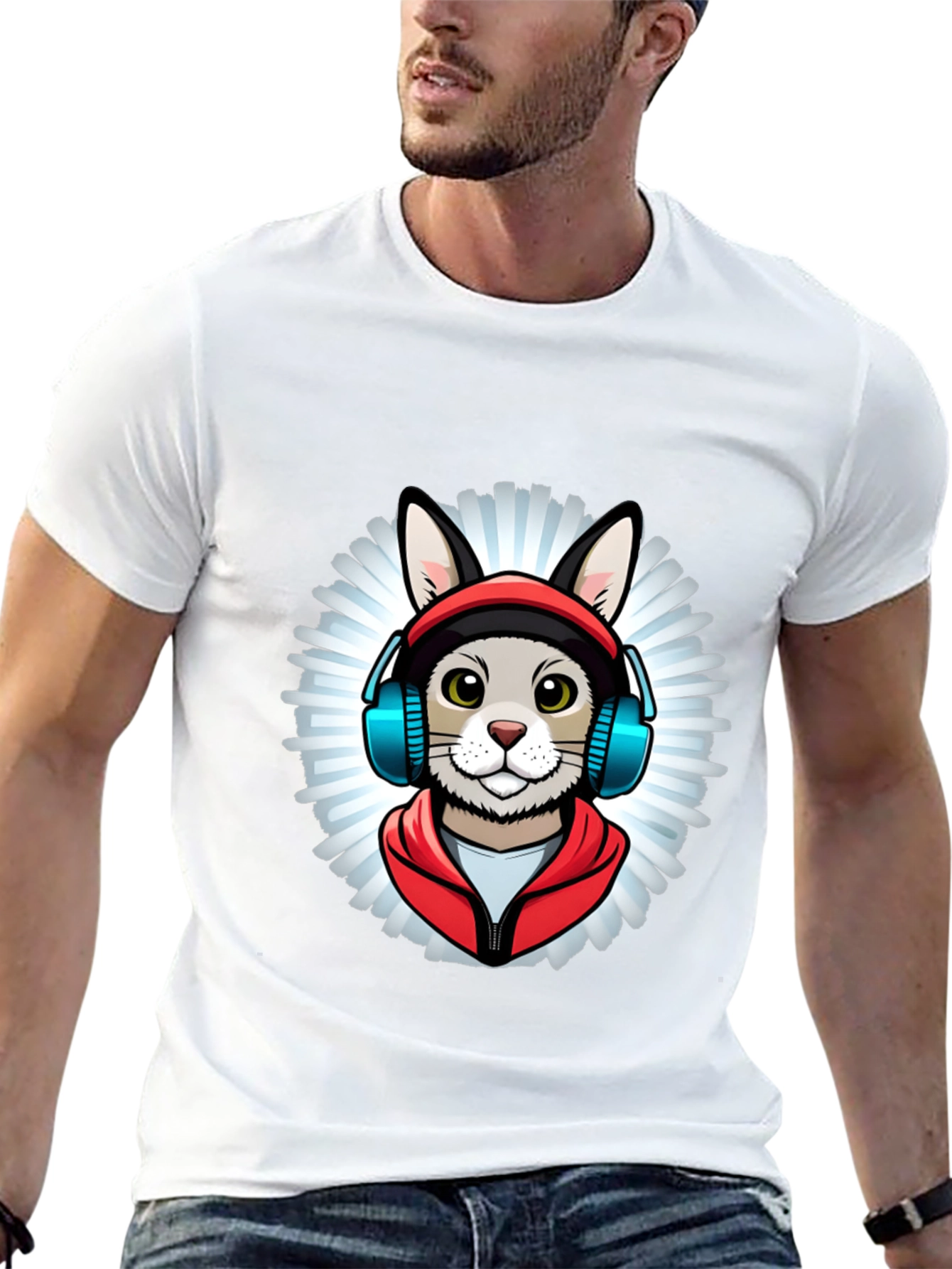 Cool Cat DJ T-Shirt