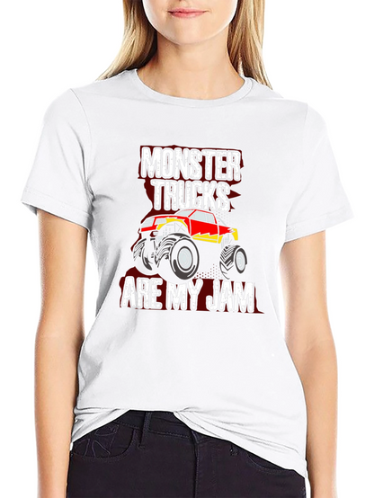 Monster Trucks Are My Jam - Graphic Tee