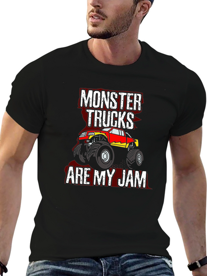 Monster Trucks Are My Jam - Graphic Tee