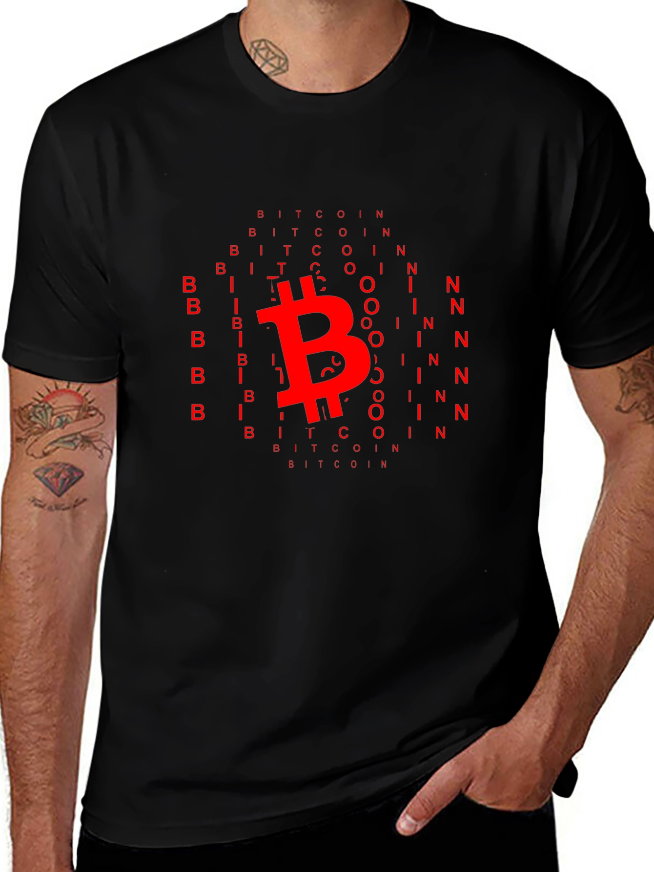 Bitcoin Graphic Tee - Crypto Fan Apparel