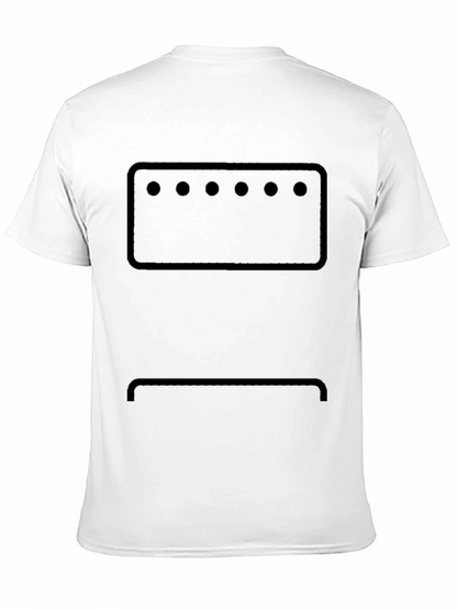Abstract Face Graphic Tee - Modern Design