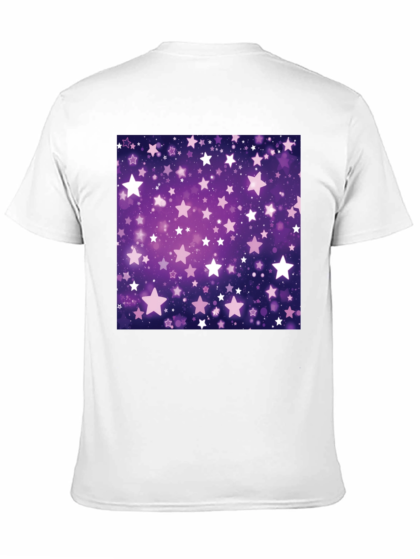 Starry Night T-Shirt - Cosmic Purple Graphic Tee