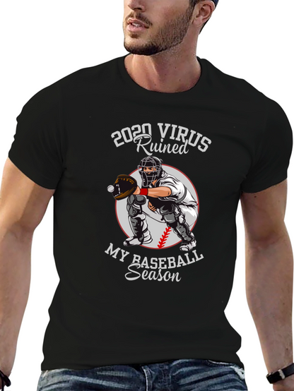 2020 Virus Ruined Baseball Season T-Shirt