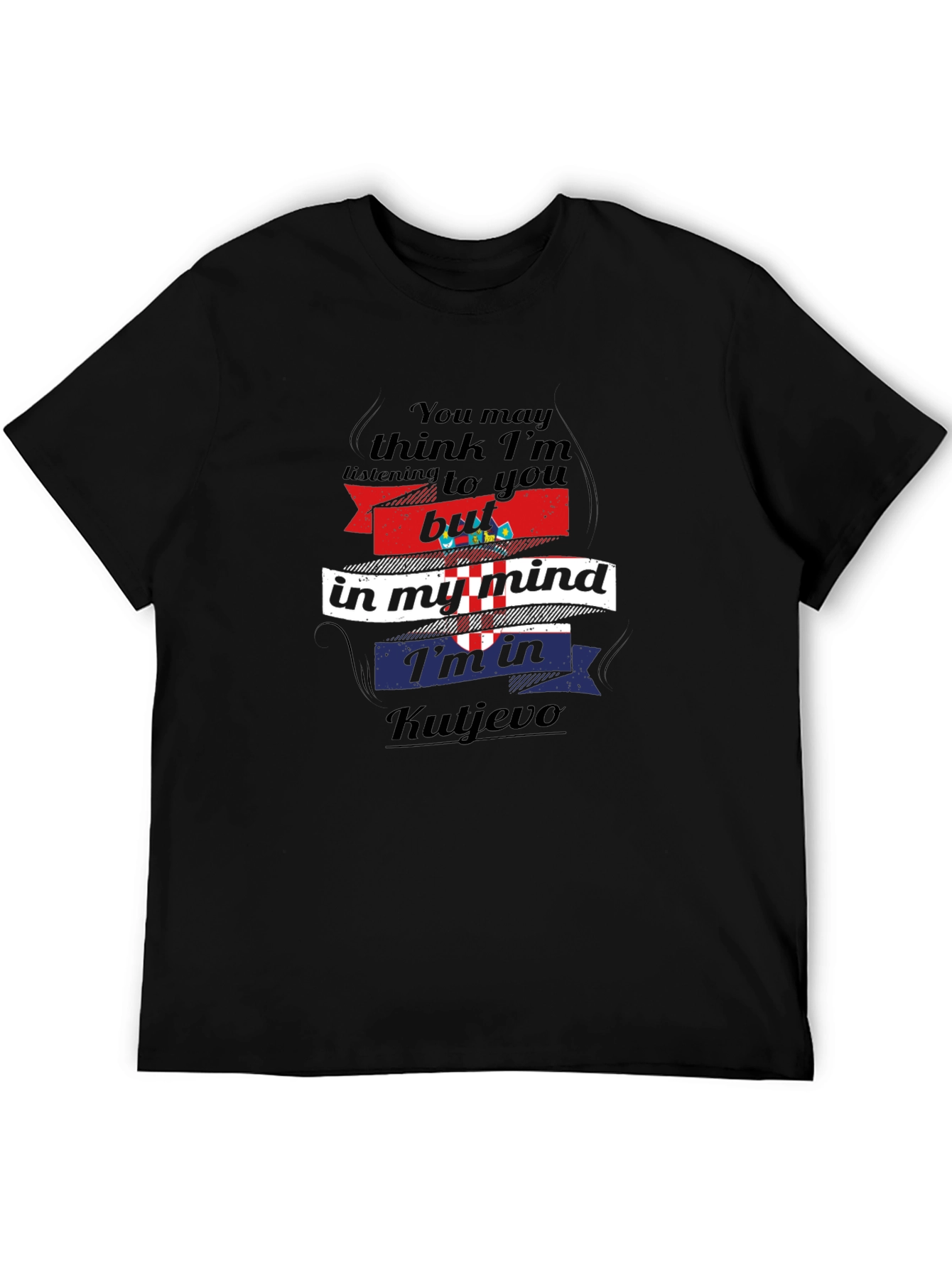 Kutjevo Mind T-Shirt - Croatia Flag Design