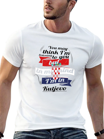 Kutjevo Mind T-Shirt - Croatia Flag Design