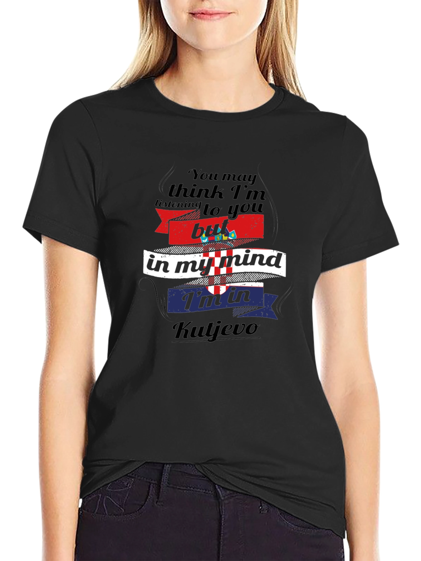 Kutjevo Mind T-Shirt - Croatia Flag Design