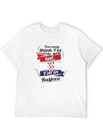 Kutjevo Mind T-Shirt - Croatia Flag Design