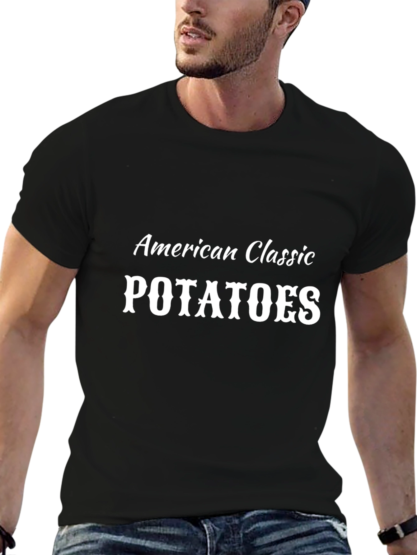 American Classic Potatoes Graphic T-Shirt