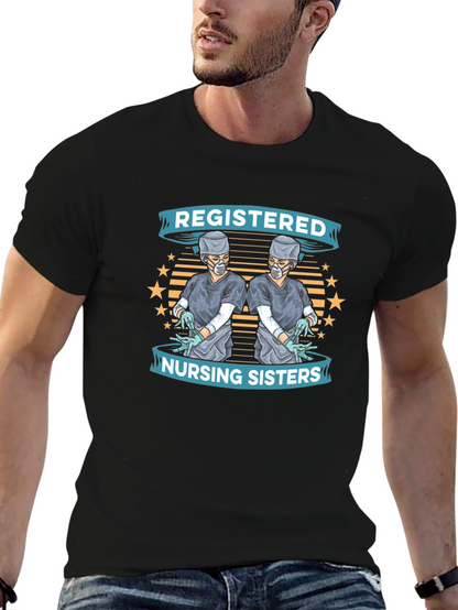 Registered Nursing Sisters Black T-Shirt