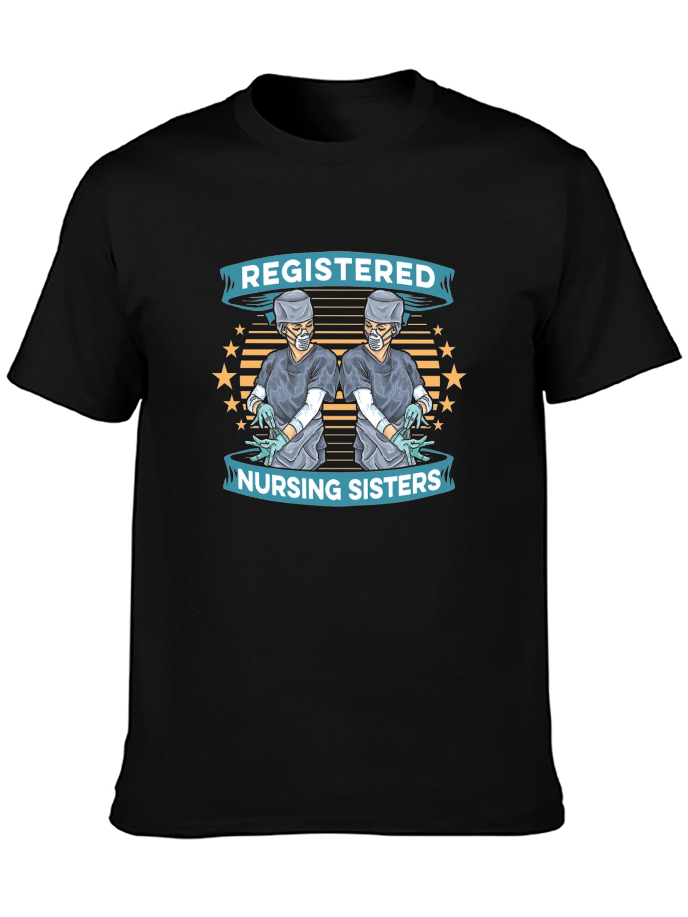 Registered Nursing Sisters Black T-Shirt