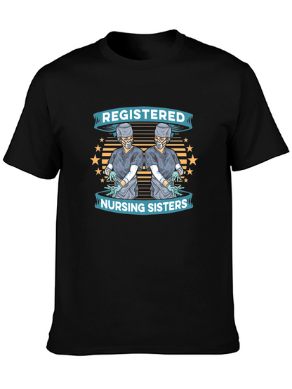 Registered Nursing Sisters Black T-Shirt