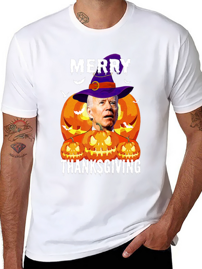 Merry Thanksgiving Biden Pumpkin T-Shirt