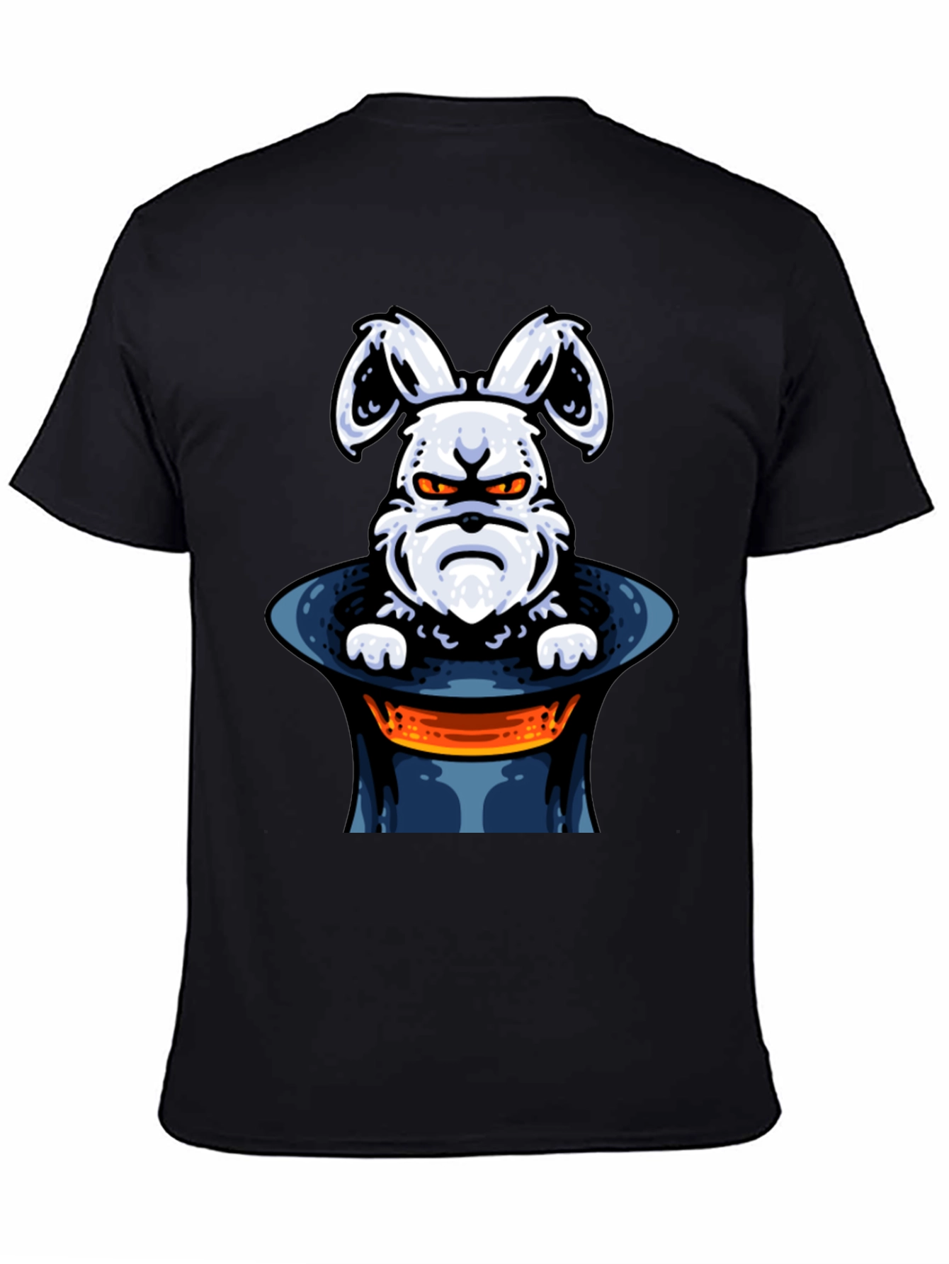 Grumpy Bunny in Hat Graphic Tee