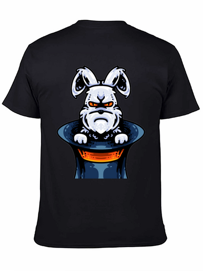 Grumpy Bunny in Hat Graphic Tee