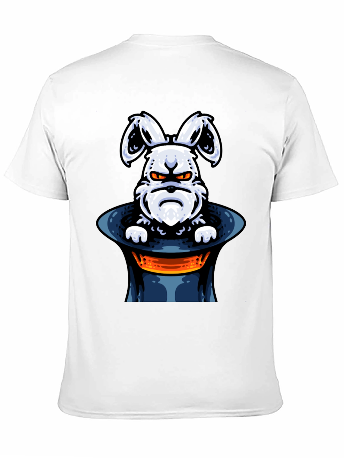 Grumpy Bunny in Hat Graphic Tee