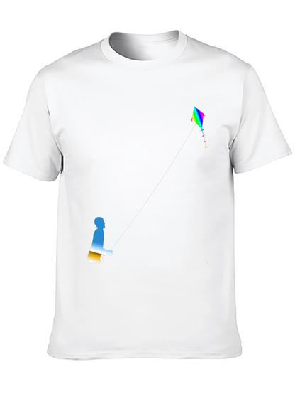 Kite Flyer Graphic Tee - Black