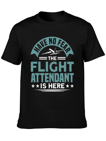 Flight Attendant T-Shirt - Funny Airplane Crew Tee