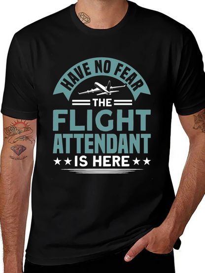 Flight Attendant T-Shirt - Funny Airplane Crew Tee