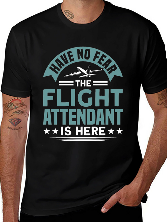 Flight Attendant T-Shirt - Funny Airplane Crew Tee
