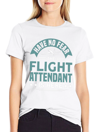 Flight Attendant T-Shirt - Funny Airplane Crew Tee