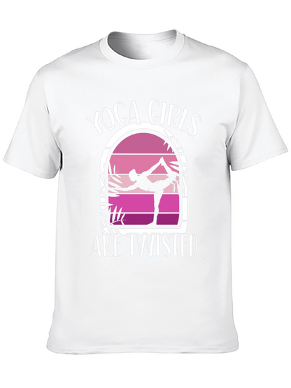 Yoga Girls Are Twisted Graphic Tee