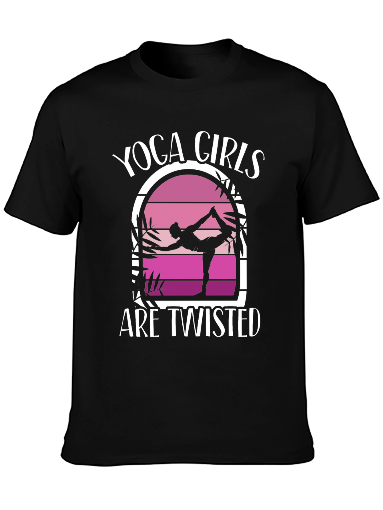Yoga Girls Are Twisted Graphic Tee