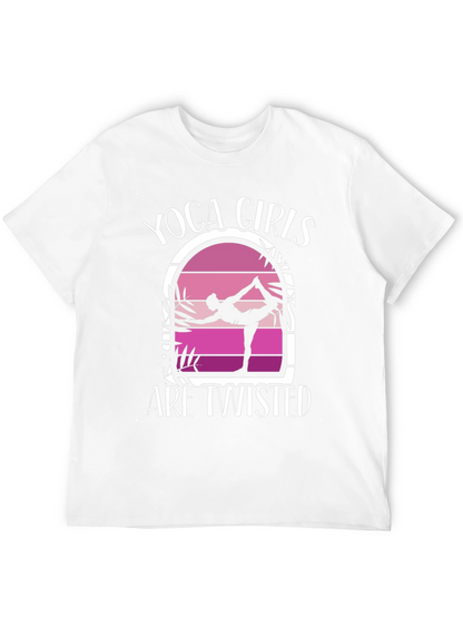 Yoga Girls Are Twisted Graphic Tee