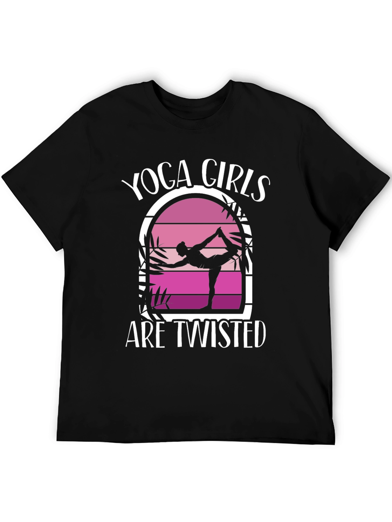 Yoga Girls Are Twisted Graphic Tee