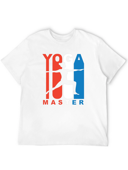 Yoga Master Graphic Tee - Black