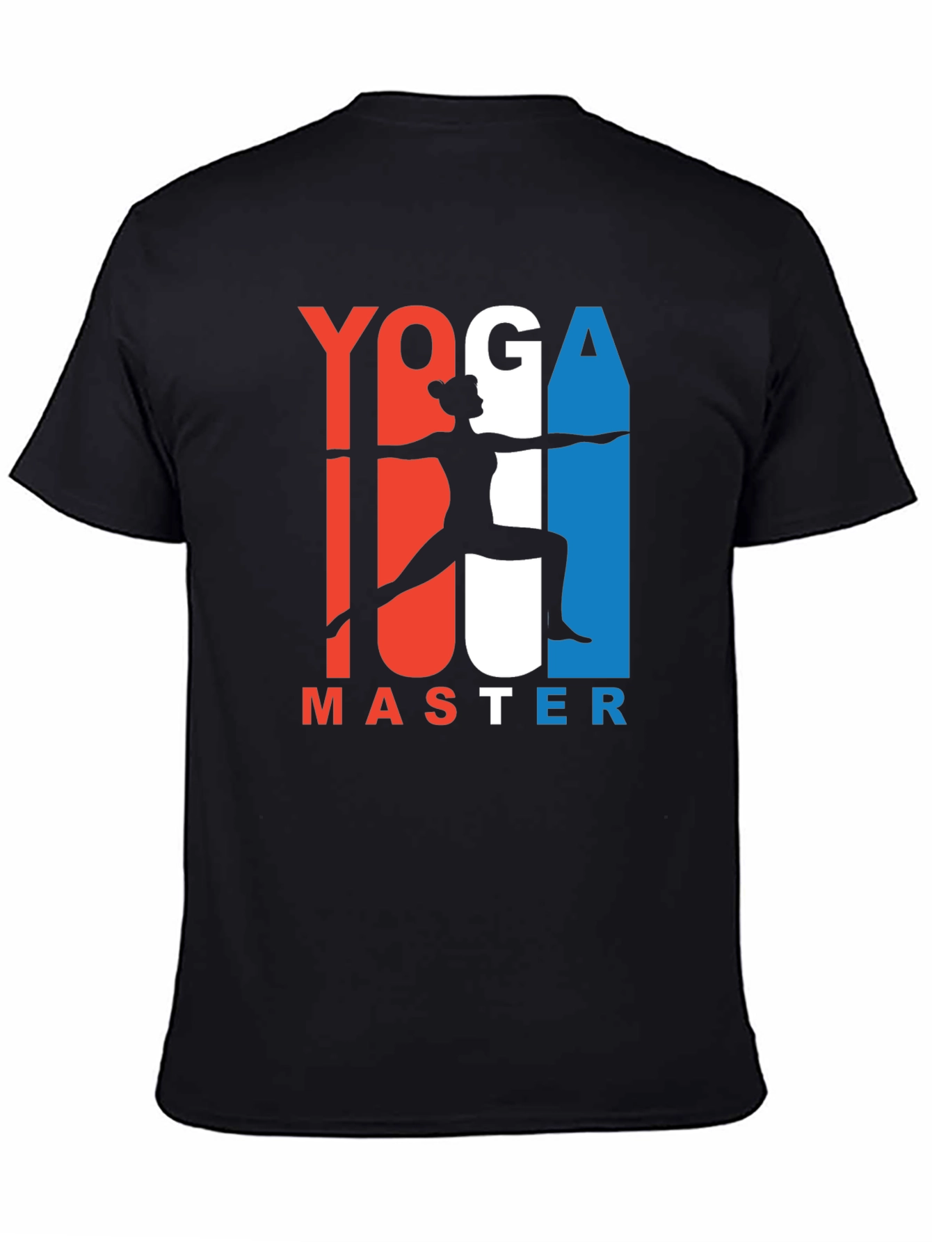 Yoga Master Graphic Tee - Black