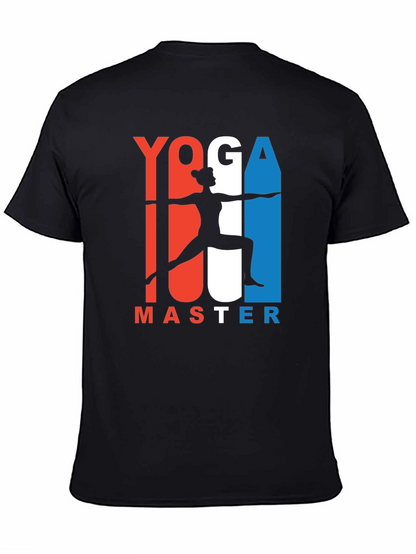 Yoga Master Graphic Tee - Black
