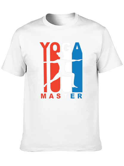 Yoga Master Graphic Tee - Black