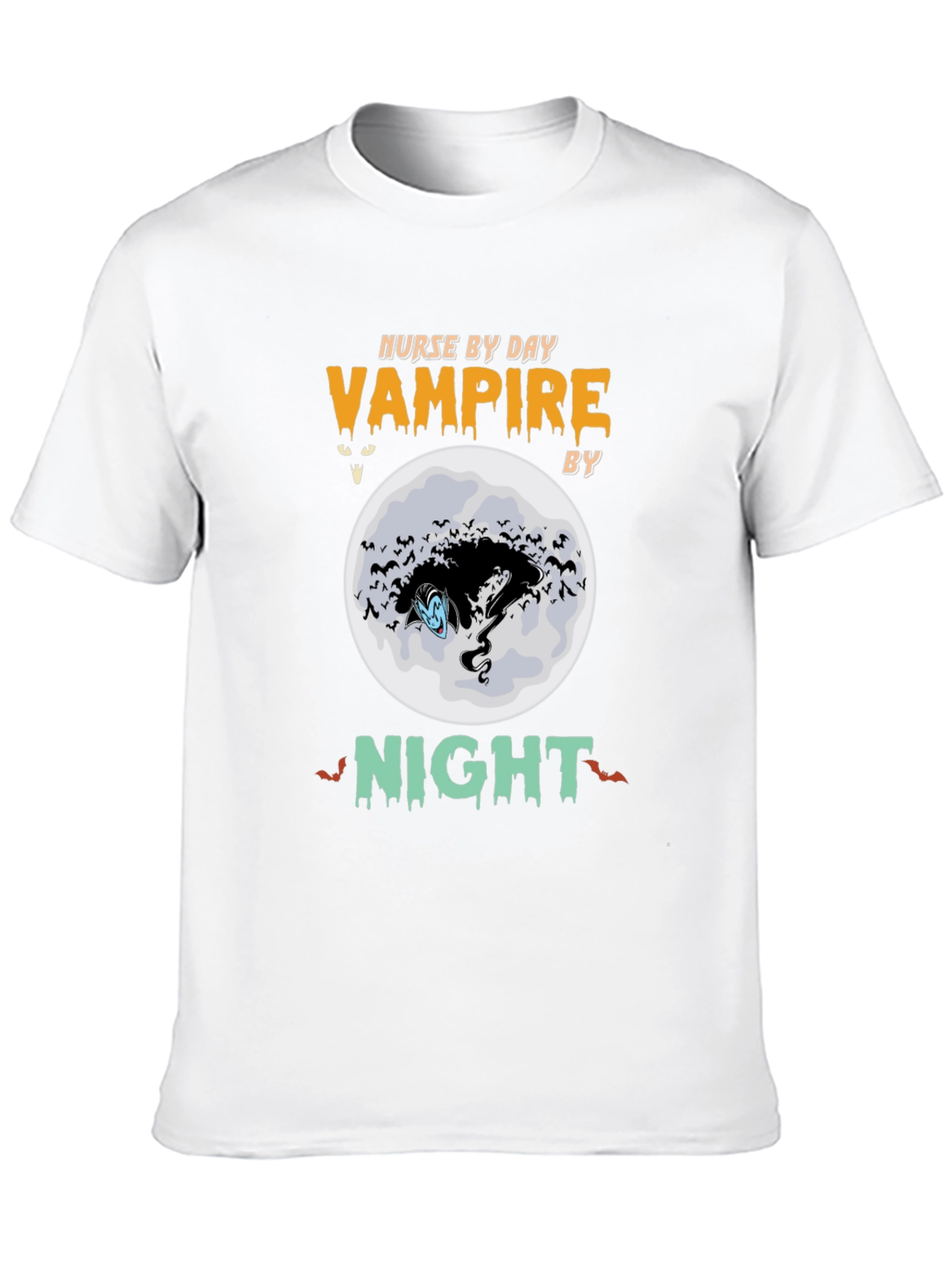 Nurse Vampire T-Shirt - Halloween Apparel