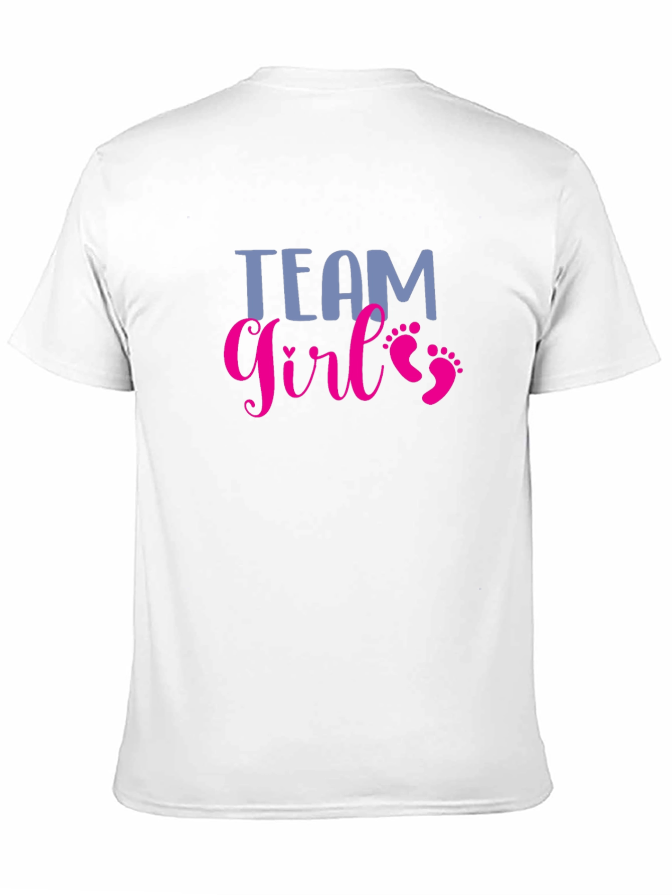 Team Girl T-Shirt - Baby Shower Gender Reveal Tee