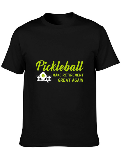 Pickleball Retirement T-Shirt - Funny Sports Tee