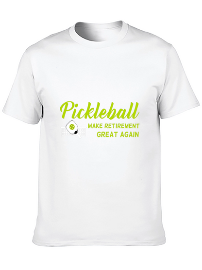 Pickleball Retirement T-Shirt - Funny Sports Tee