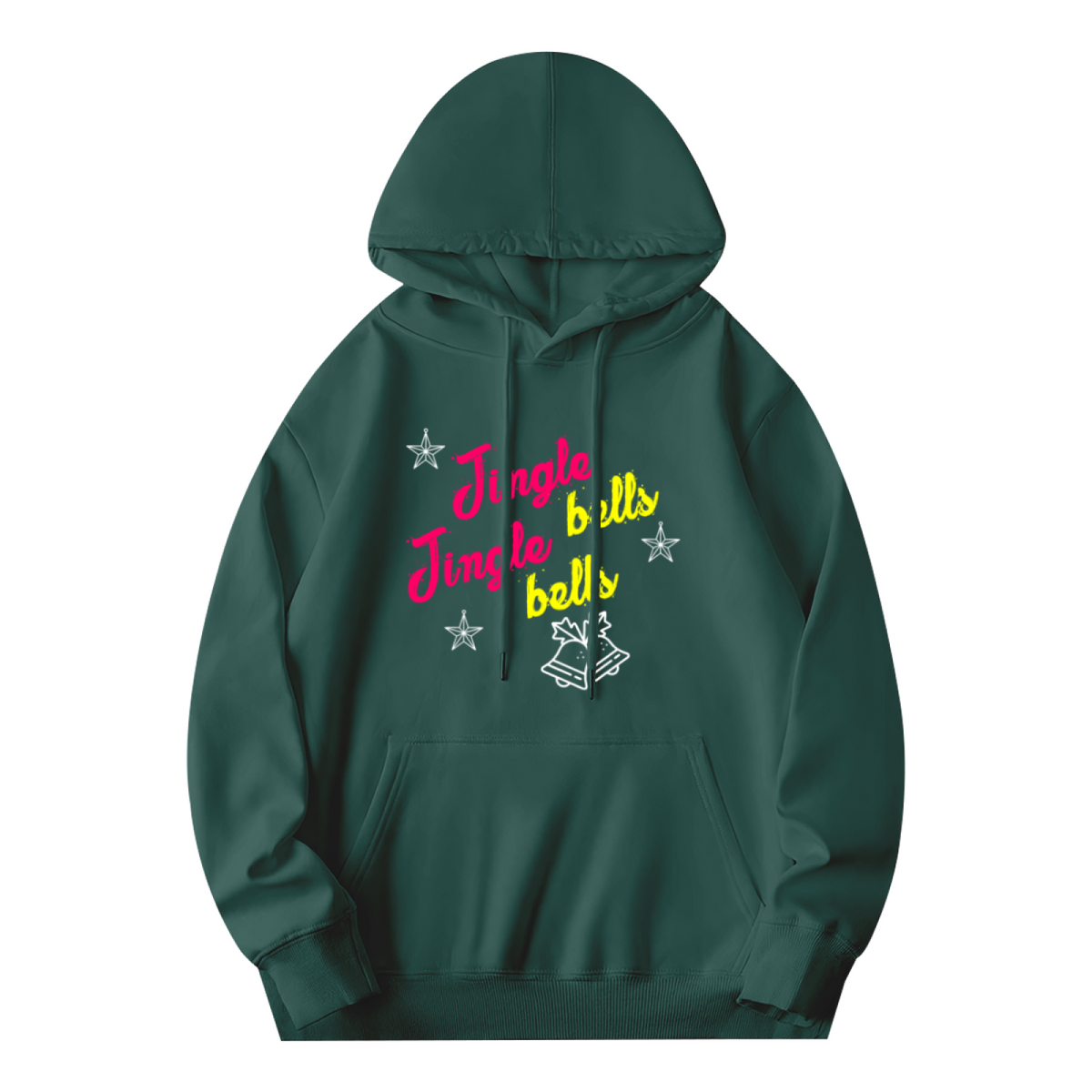 Trendy Hooded Sweatshirt - Inspirational Quote