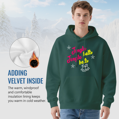 Trendy Hooded Sweatshirt - Inspirational Quote