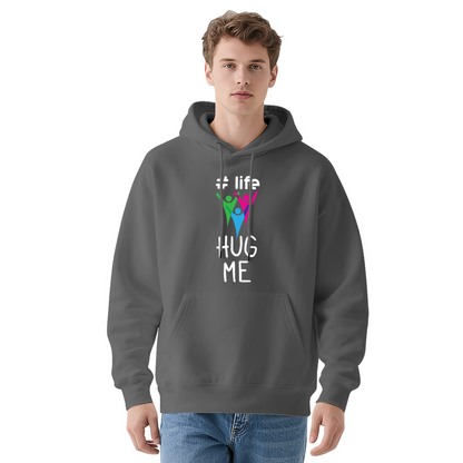 Colorful Life Hug Me Abstract Hoodie