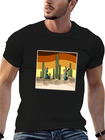 Cactus Desert Graphic Tee - Unisex Short Sleeve