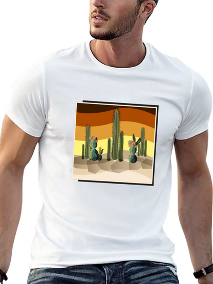 Cactus Desert Graphic Tee - Unisex Short Sleeve