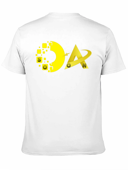 Stylish Black Graphic Tee - DASON